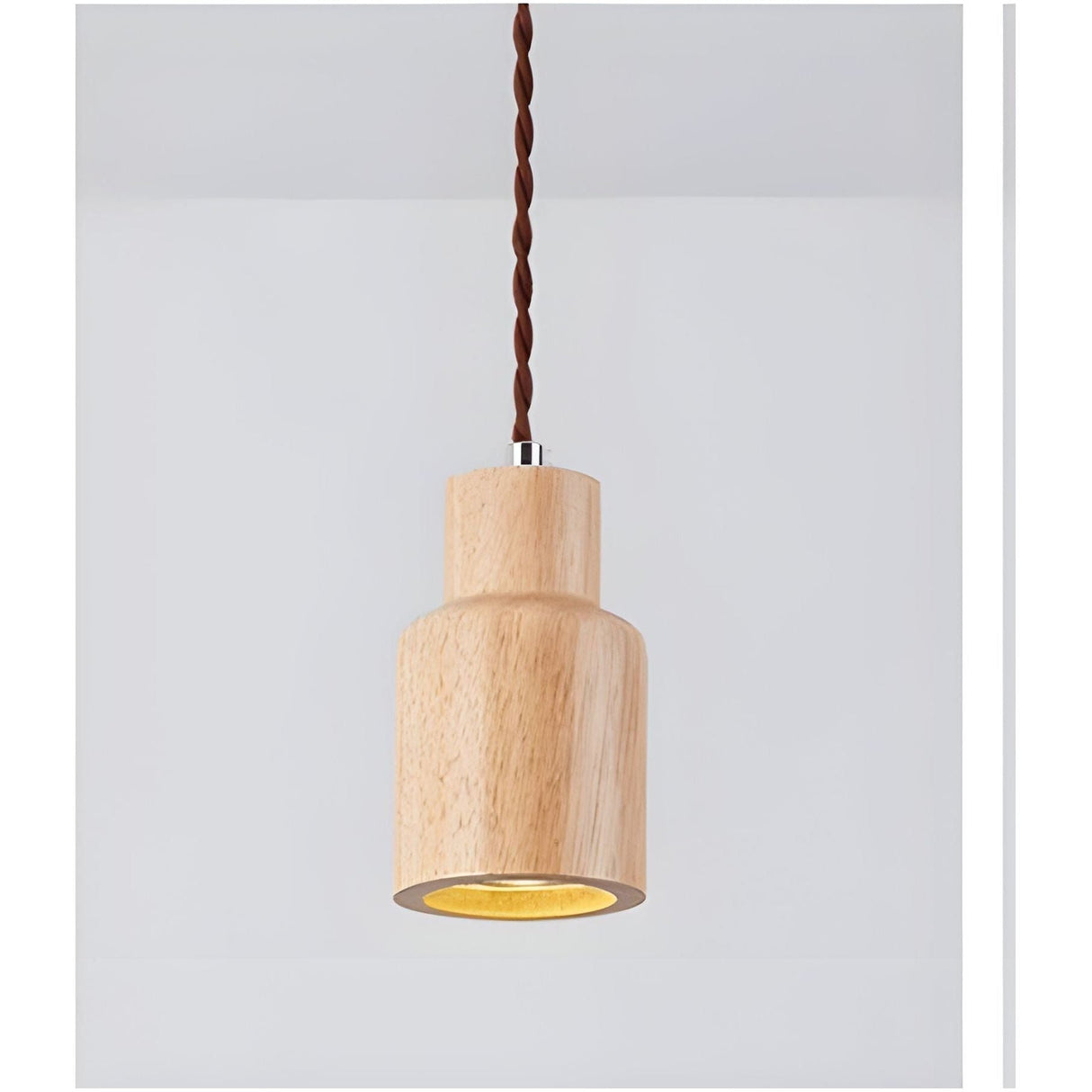 LuxeTrail Light - Skandinavisk Trä Pendellampa Carvallo