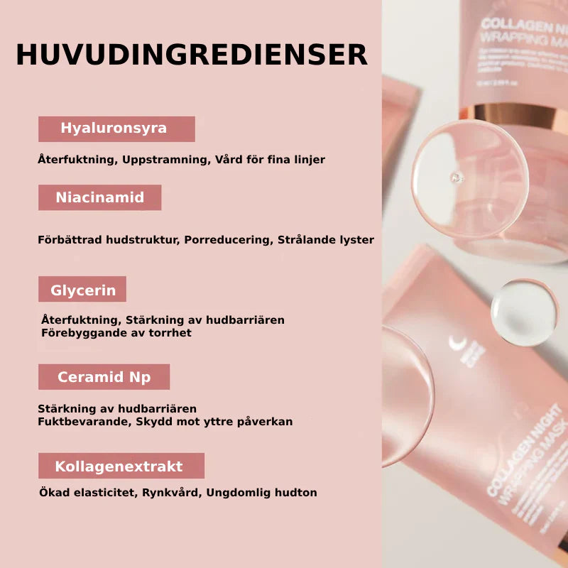 Nordicglow kollagenboost nattmask-Varumarknad-Hemnix