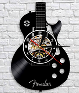 Gitarr Vinylskivor Väckarklocka - Unik Design för Musikälskare Carvallo
