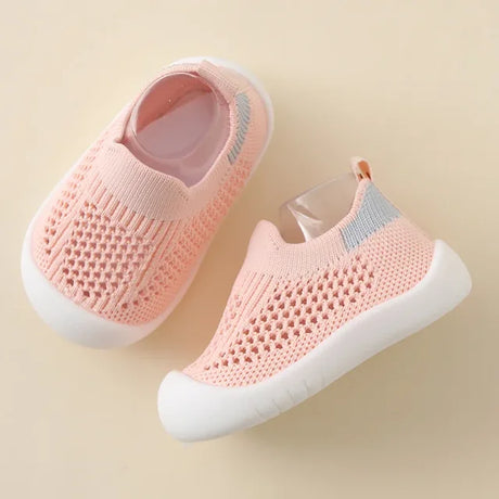 Barn Slip On Andningsbara Mesh Sneakers Carvallo