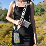 Carvallo - Multifunktionell mobiltelefonrem med dragkedjefack Carvallo