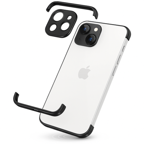 Mobilskal Minimalistisk Slim Skyddande Metallfack Carvallo