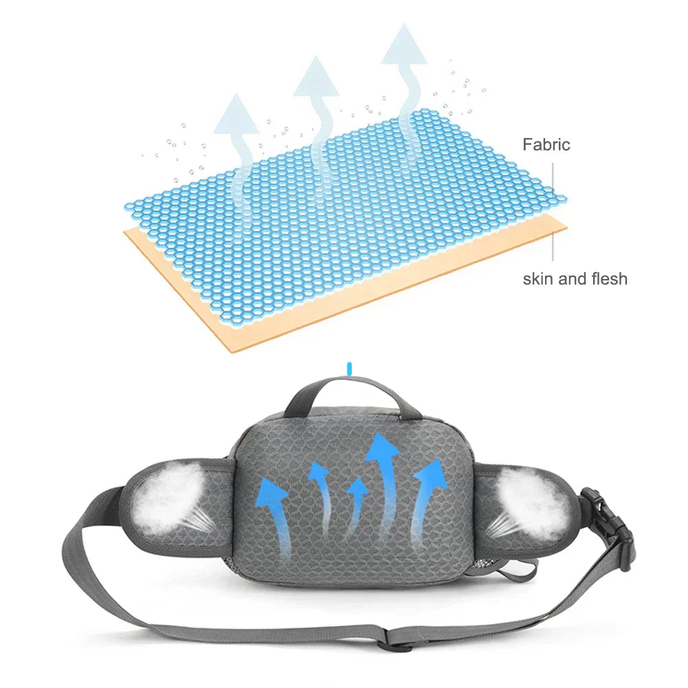 Carvallo MotionLite | Lätt & Vattenavvisande | Justerbar för Alla Storlekar | Perfekt för Jogging, Vandring & Cykling Carvallo