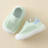Barn Slip On Andningsbara Mesh Sneakers Carvallo