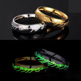 Smycke Ring med Glöd-i-Mörker Design Carvallo