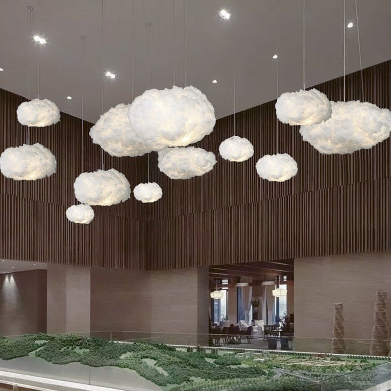 Cloud Lighting – Drömlik Taklampa med Mjuk Belysning Hemnix
