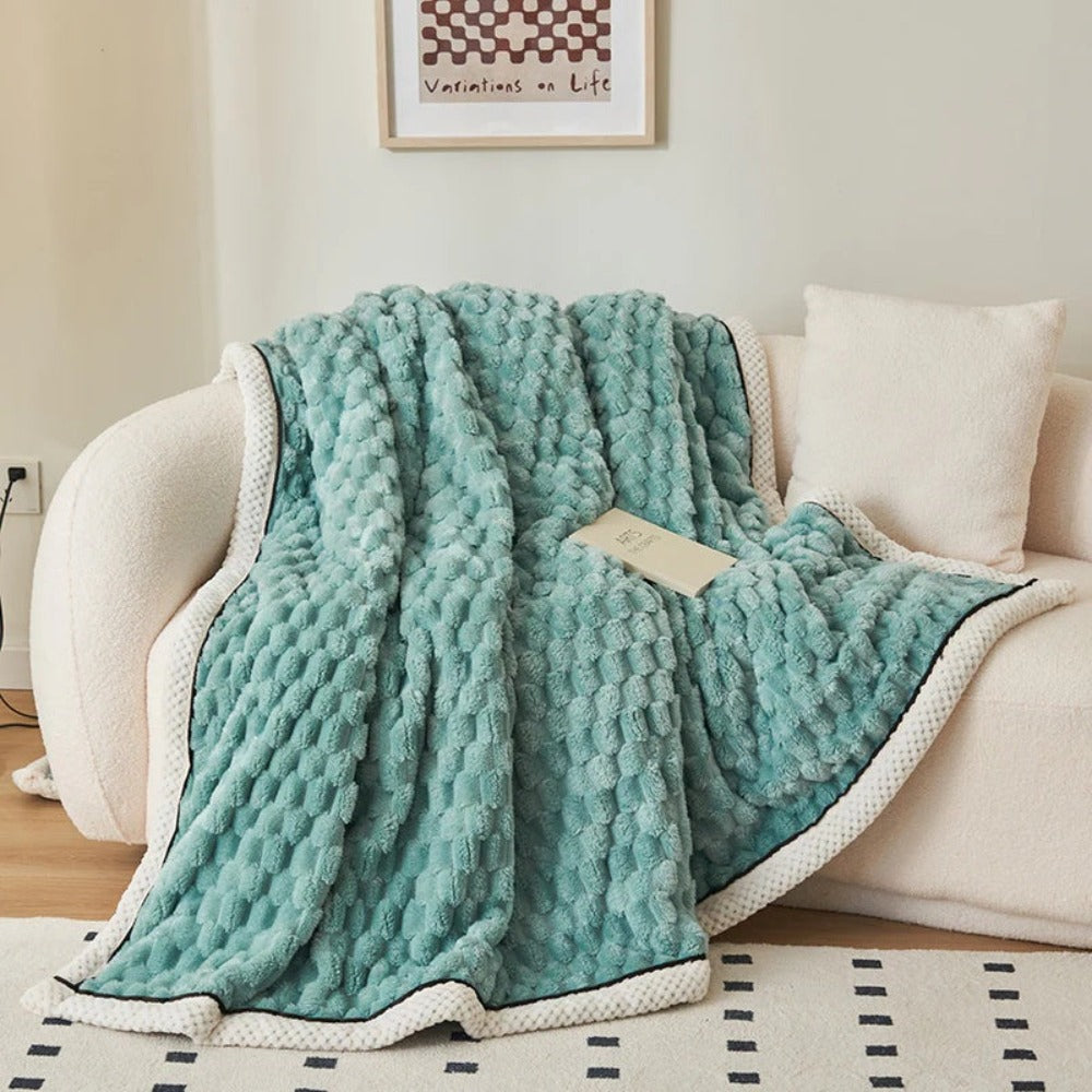 Carvallo – Ultimate Soft Sherpa Fleece Blanket för ren avkoppling Carvallo