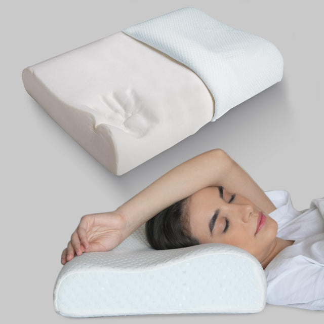 Premium Cloud Comfort Pillow – Memory Foam för tryckavlastning & djup sömn Carvallo