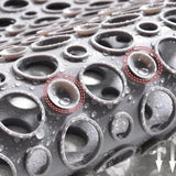 Carvallo AquaSicher | Halkfri & Antibakteriell | Hygieniskt PVC | Säkert Duschning Carvallo