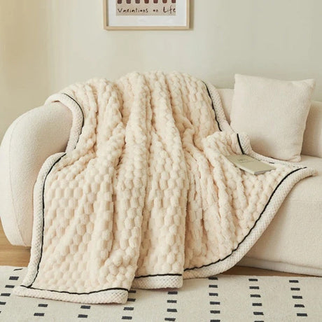 Carvallo – Ultimate Soft Sherpa Fleece Blanket för ren avkoppling Carvallo