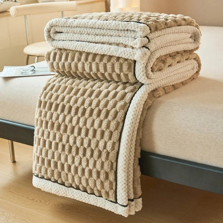 Carvallo – Ultimate Soft Sherpa Fleece Blanket för ren avkoppling Carvallo