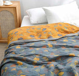 Ginkgo Embrace Throw Blanket – Elegant, mysig lager MILA Sverige