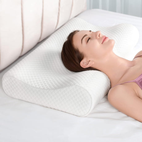 Premium Cloud Comfort Pillow – Memory Foam för tryckavlastning & djup sömn Carvallo