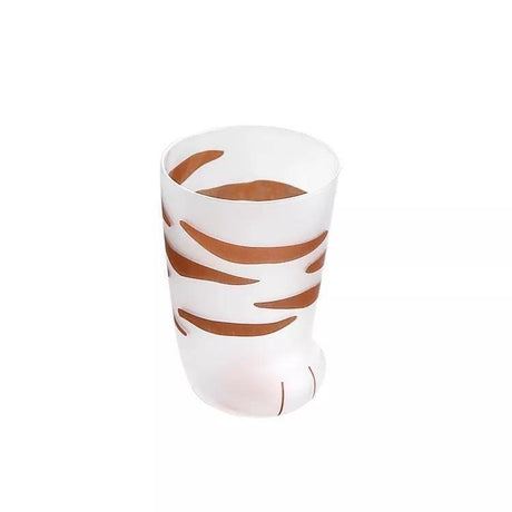 Carvallo – Lekfull kattpaws mugg gjord av värmebeständigt glas Carvallo