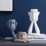 Känslomässiga uttryck Planter Sculpture Trio MILA Sverige