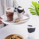 Carvallo – Lekfull kattpaws mugg gjord av värmebeständigt glas Carvallo