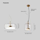 Amber Glass Pendant Light | Vintage Style | Warm LED Glow | Justerbar Höjd Carvallo