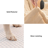 Varm Plush Curved Jacquard icke-glidande Soffa Skydde Täckning Carvallo