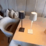 Nordia Light - Multifunktionell Kabelansluten Uppladdningsbar Bordslampa Carvallo