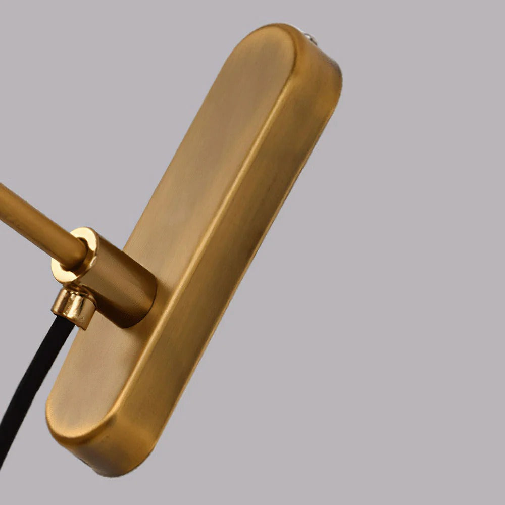 Nordic Glass Wall Lamp | Iron Base | Retro Vintage Style | 11in Round Shade | Brick by Brick Carvallo