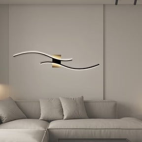 LED Vägglampa | Modern Akryl | Dimbar Aluminiumdesign | 24–39 tum | Brick by Brick Carvallo