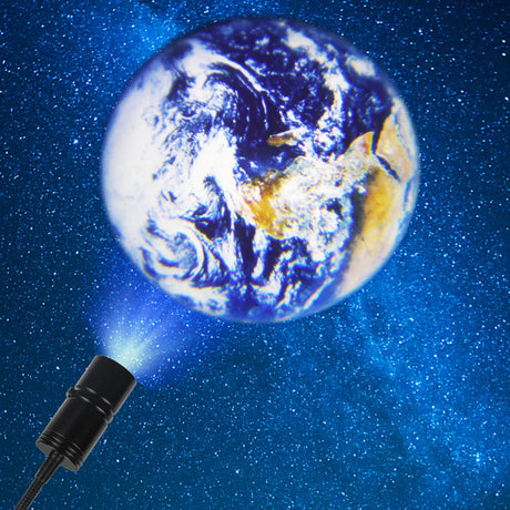 Projektionslampa Jorden och Månen – Stämningsfull takbelysning för ditt hem Carvallo