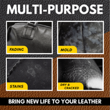 RoyaleGlow Läderåterställning Reparationskräm För Bil Återfärgningskit Carvallo