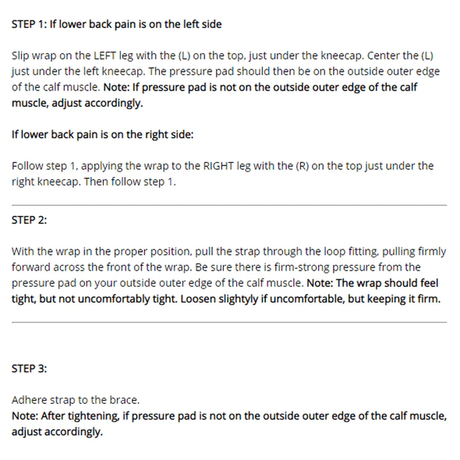 Ischiasstöd – Kompressionshylsa för nedre delen av ryggen och benen för lindring av nervsmärta MILA Sverige