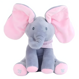 Plush Elefant Lektoy med Musik och Rörelse Carvallo