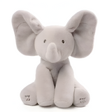 Plush Elefant Lektoy med Musik och Rörelse Carvallo