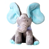 Plush Elefant Lektoy med Musik och Rörelse Carvallo