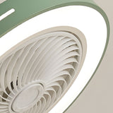 Takfläktlampa med fjärrkontroll dimbar LED Carvallo