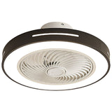 Takfläktlampa med fjärrkontroll dimbar LED Carvallo