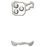 iPhone Fodral Klar Minimalistisk Metallkant Design Carvallo