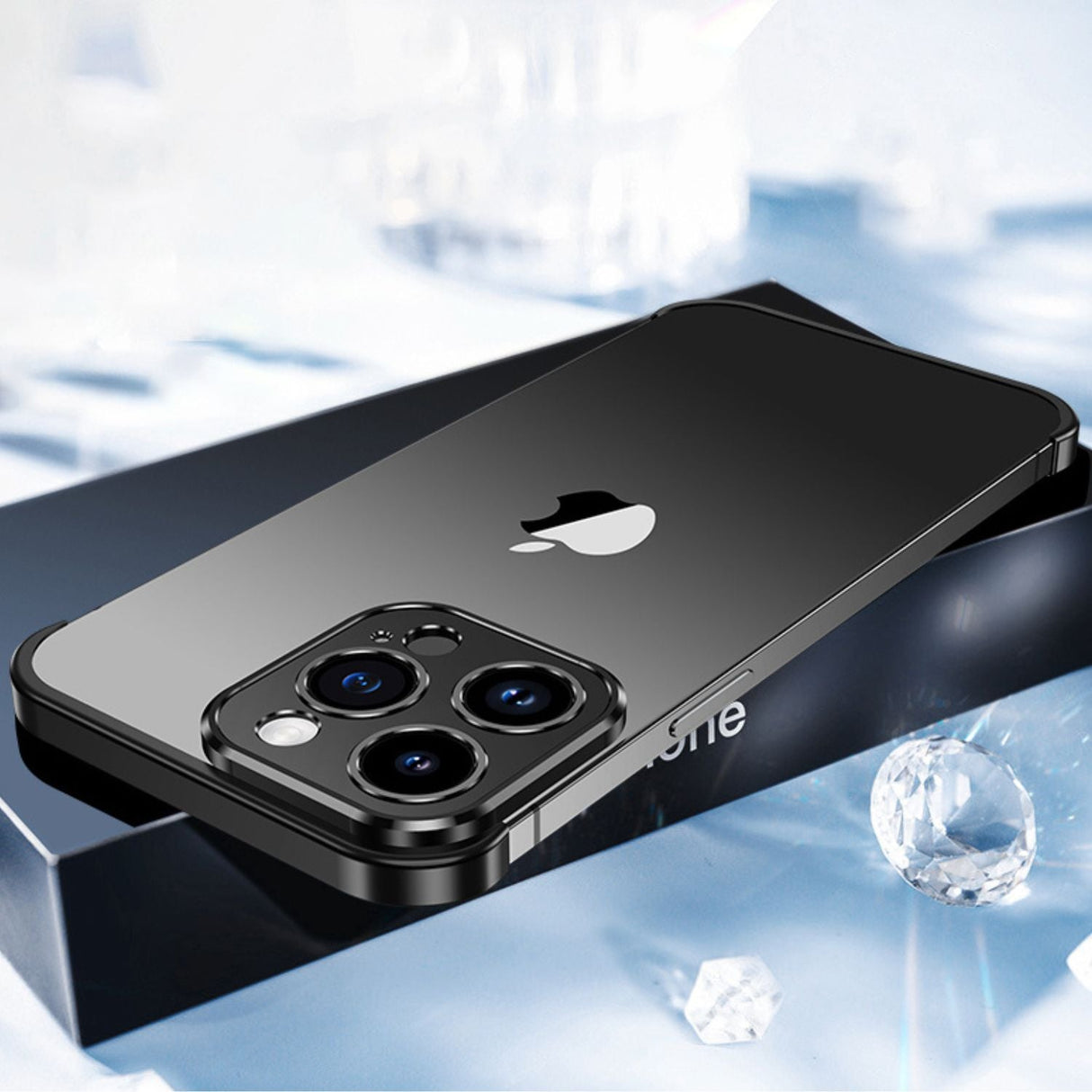 Osynlig metallfodral | Slim design och maximalt skydd för iPhone Carvallo