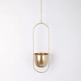 Hängande planteringskärl i metall Halo MILA Sverige