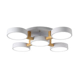 LED Taklampa med Modern Design i Trä Carvallo