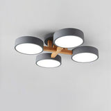 LED Taklampa med Modern Design i Trä Carvallo