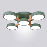 LED Taklampa med Modern Design i Trä Carvallo