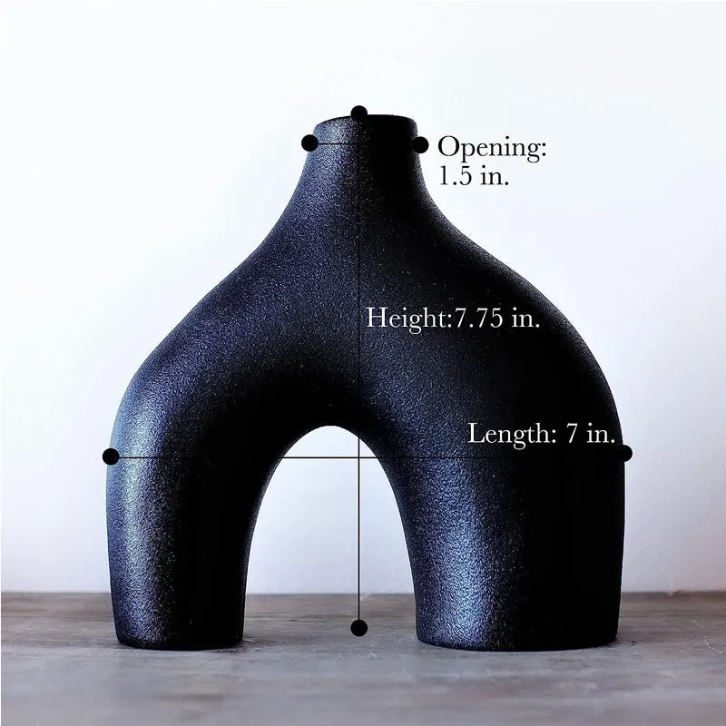 Oregelbunden Minimalistisk Keramik Vas Set för Modern Inredning Carvallo