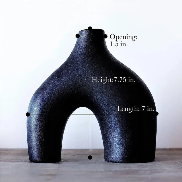 Oregelbunden Minimalistisk Keramik Vas Set för Modern Inredning Carvallo