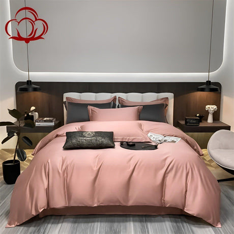 CuddleCloud Bäddsatser - Högkvalitativa sängöverdrag i mjuk bomull Carvallo