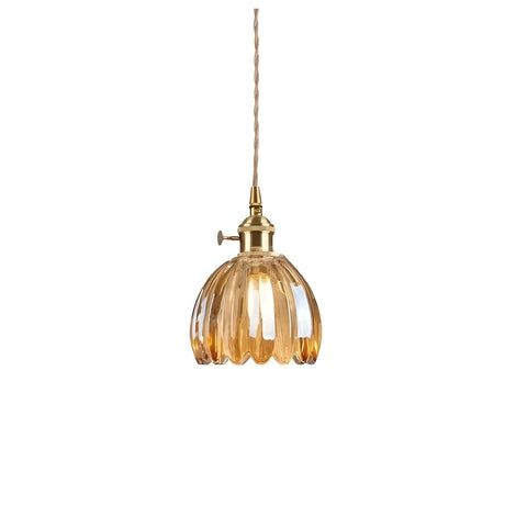 Taklampa med blomglas – Japansk design för mysiga rum Carvallo