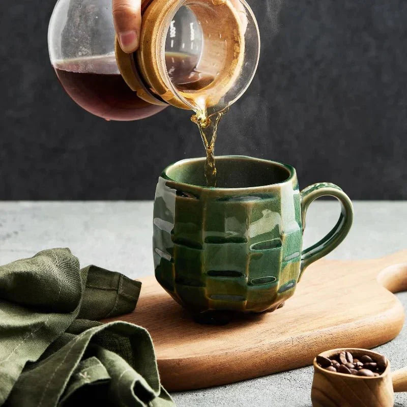 Carvallo – Vintage Keramikkopp med Japansk Design för Storslagna Morgnar Carvallo