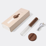 GlowSense - Trä Smart Vägglampa med Rörelsesensor Carvallo