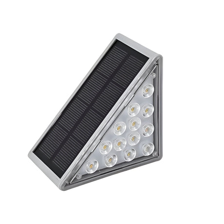 TriGlow Light - Triangulär Solenergi LED Stegbelysning för Utomhusbruk Carvallo