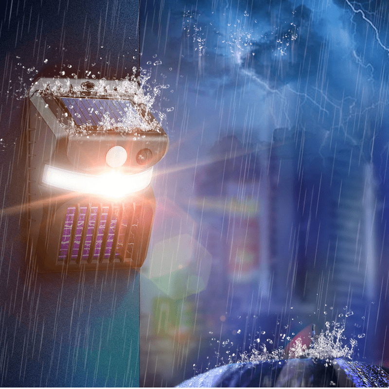 BuzzGuard Solar | Myggavvisande LED-lampa för utomhusbruk Carvallo