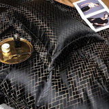 Noir Jasmine Svart Kuddcase (Set av 2) Carvallo