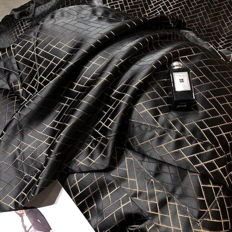 Noir Jasmine Svart Kuddcase (Set av 2) Carvallo