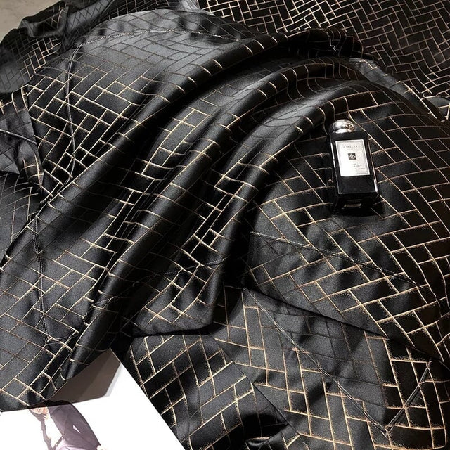 Noir Jasmine Svart Kuddcase (Set av 2) Carvallo